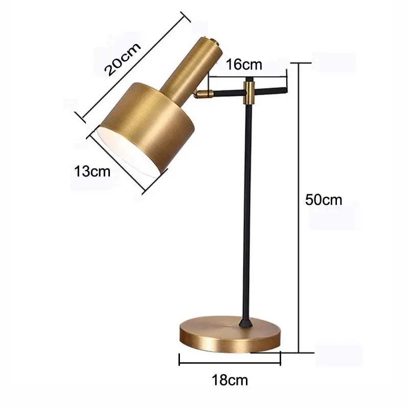 Modern Luxury Touch Switch LED Table Lamp Lillian SPINGAR.COM
