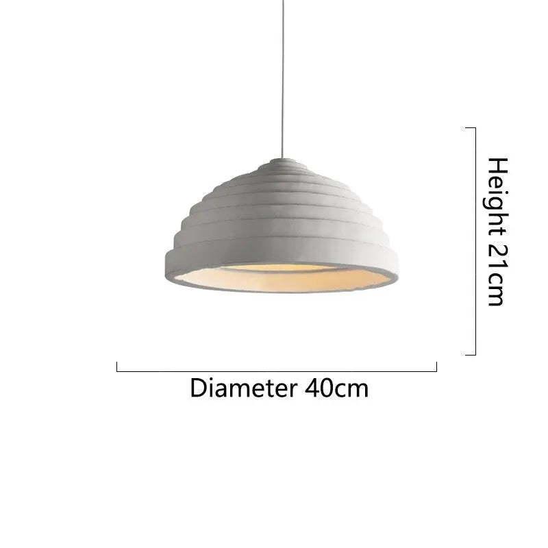 Handmade Wabi Sabi LED Pendant/island Lamp Seina SPINGAR.COM