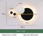 Nordic Art LED  Wall Lamp Ebba SPINGAR.COM