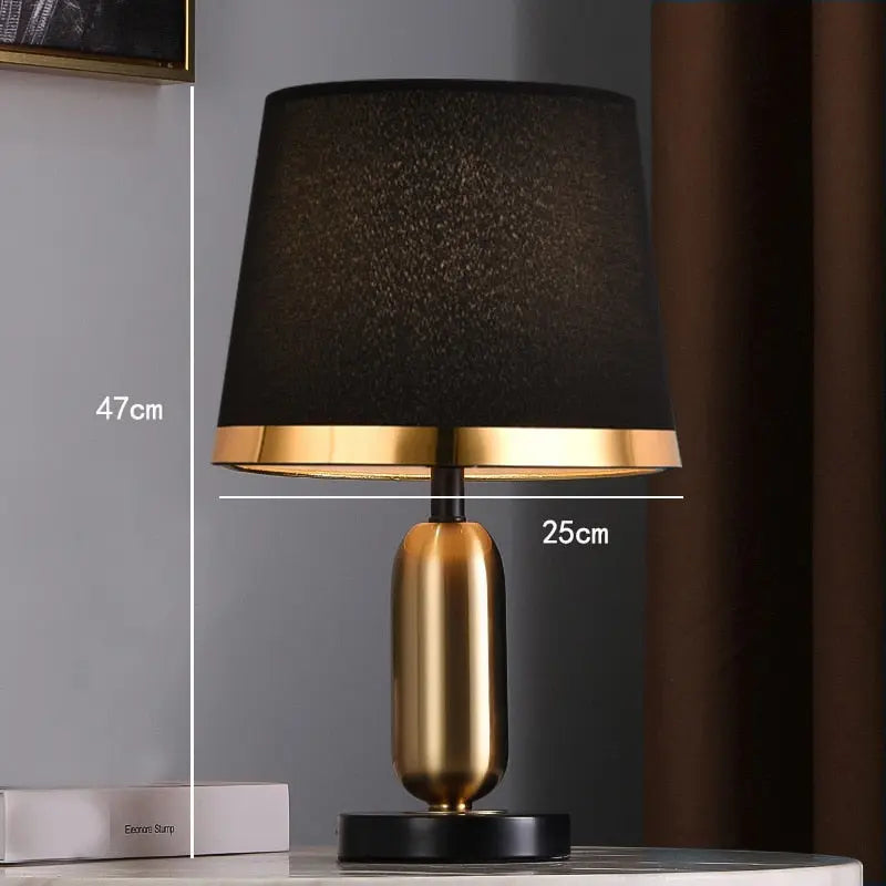 Creative Design Retro Touch Button Table Lamp Abella SPINGAR.COM