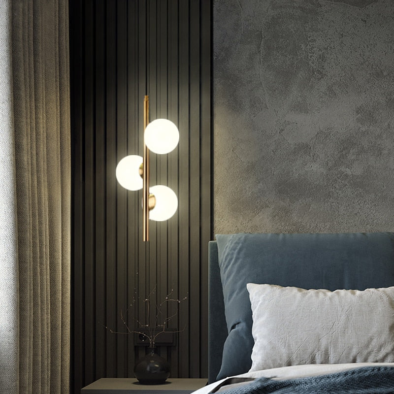 Nordic Bedside LED Pendant Lamp Villum