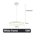 Dimmable Ultra-thin Alminium LED Pendant lamp Abelone SPINGAR.COM