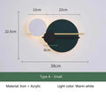 Nordic Art LED  Wall Lamp Ebba SPINGAR.COM