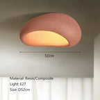 Handmade Wabi-Sabi LED Ceiling Lamp Kai SPINGAR.COM