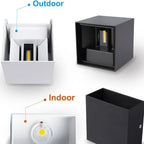 Indoor & Outdoor LED Wall Lamp Fillip SPINGAR.COM