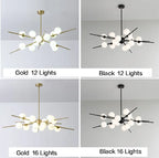 Modern Glass Ball LED Island Pendant Lamp Isabella™ Spingar.com