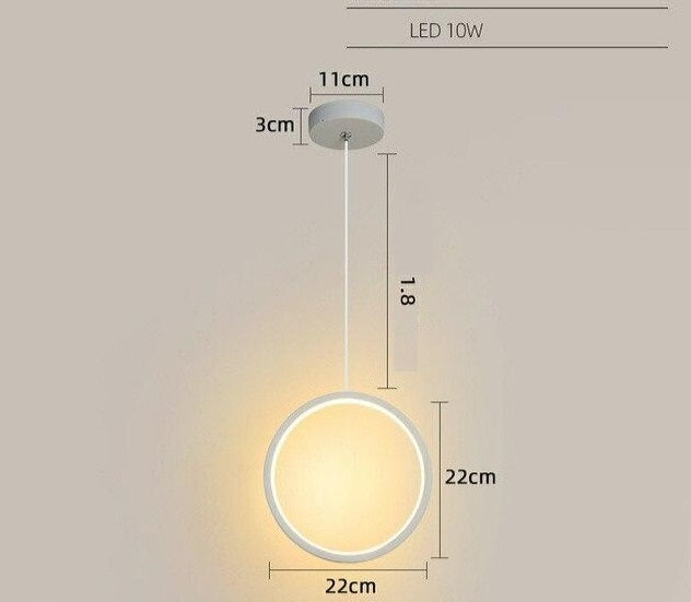 Circle LED Pendant Light Roger™