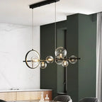 Modern Luxury Glass Ball LED Island Pendant Lamp Josefine SPINGAR.COM