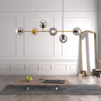 Modern Glass Ball LED  Island Pendant Lamp Natesa SPINGAR.COM