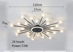 LED Frosted Glass Ball Ceiling Lamp Eva™ Spingar.com