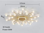 LED Frosted Glass Ball Ceiling Lamp Eva™ Spingar.com