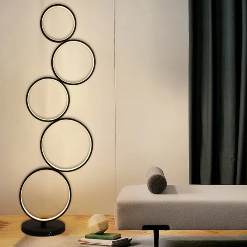 Modern Dimmable LED Touch Ring Lamp Terra™