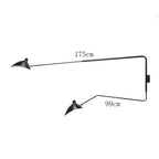 Retro Spider LED Wall Lamp Macario SPINGAR.COM