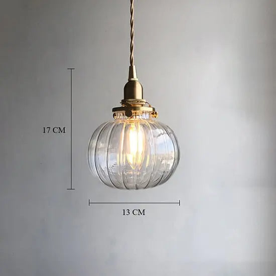 Nordic Copper LED Pendant Lamp SPINGAR.COM