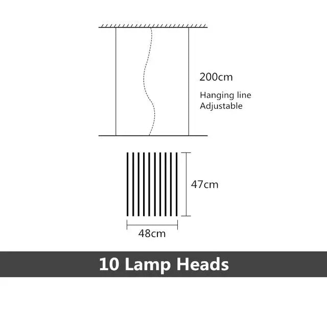 Modern Art LED Pendant Lamp Russell™ Spingar.com