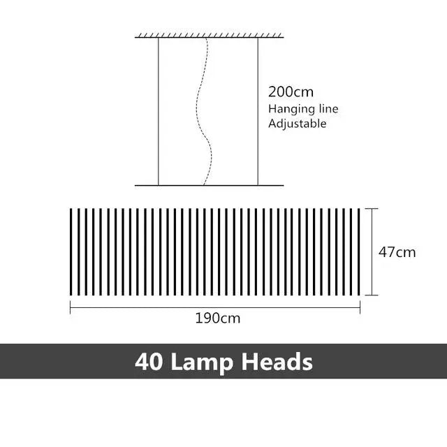 Modern Art LED Pendant Lamp Russell™ Spingar.com