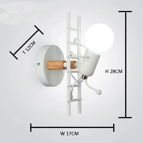 Industrial LED wall light Arturo™ Spingar.com