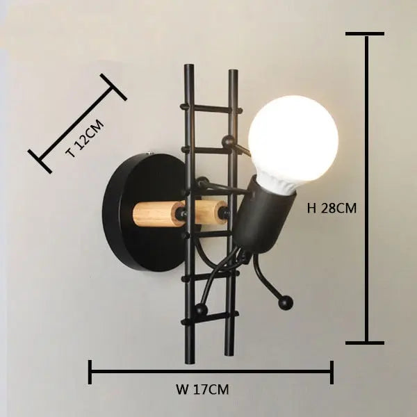Industrial LED wall light Arturo™ Spingar.com
