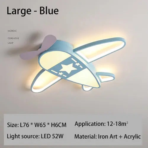 Modern LED Airplane Ceiling Light Jaxon™ Spingar.com