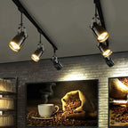 Industrial Retro LED Rail Spotlights SPINGAR.COM