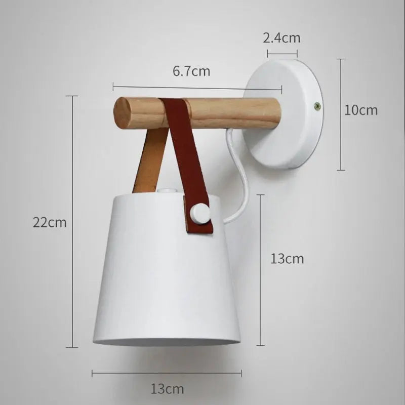 Wooden LED Wall Light Jerio™ Spingar.com