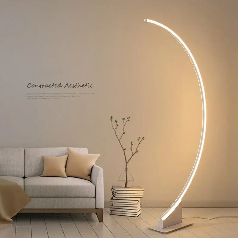Modern Scandinavian Design LED Floor Lamp Eamon SPINGAR.COM