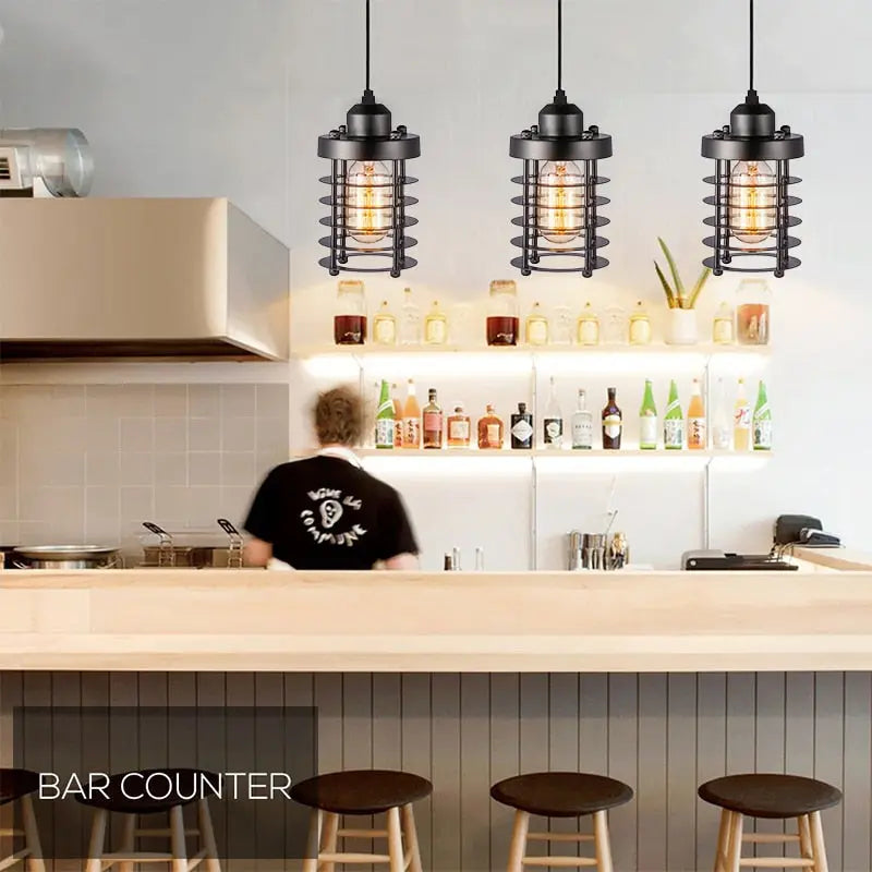 Vintage LED Pendant Lamp Bjarni SPINGAR.COM