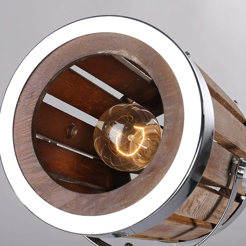 Industrial Retro Tripod LED Floor Light Aron™ Spingar.com