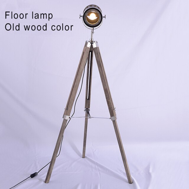 Industrial Retro Tripod LED Floor Light Aron™