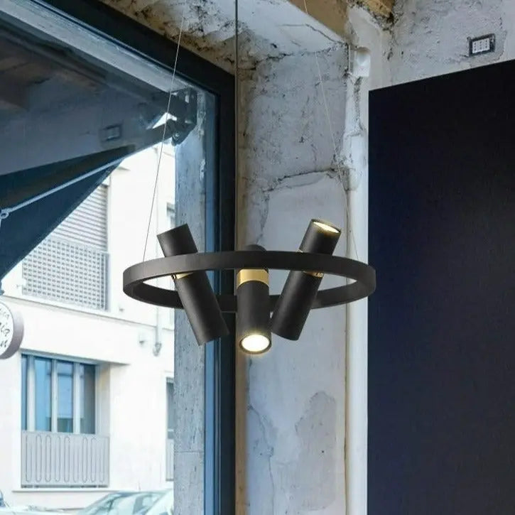 American Industrial Spotlight Lamp Brenna SPINGAR.COM