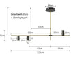Modern LED Island Pendant Lamp Lucia™ Spingar.com