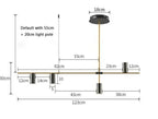 Modern LED Island Pendant Lamp Lucia™ Spingar.com