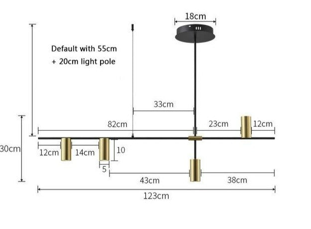 Modern LED Island Pendant Lamp Lucia™