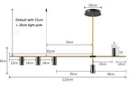 Modern LED Island Pendant Lamp Lucia™ Spingar.com