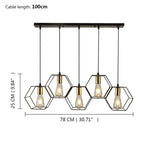 Artpad Metal Frame LED Pendant Lamp Jason™ Spingar.com