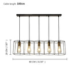 Artpad Metal Frame LED Pendant Lamp Jason™ Spingar.com
