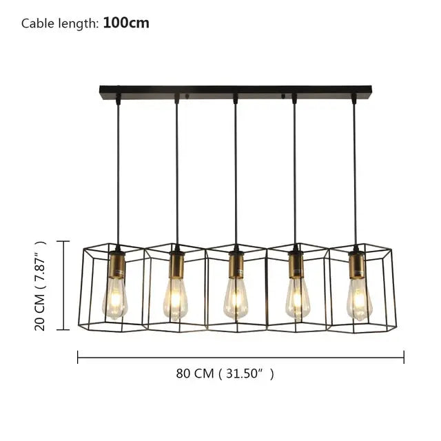 Artpad Metal Frame LED Pendant Lamp Jason™ Spingar.com