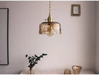 Nordic Brass Glass LED Pendant Lamp SPINGAR.COM