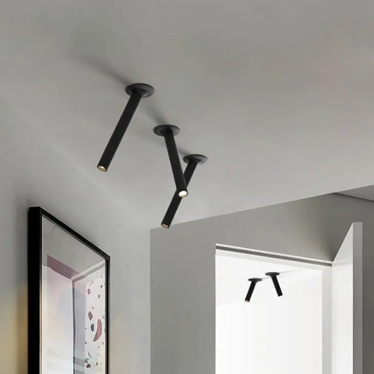 Modern LED Dimmable Pipe Spotlight SPINGAR.COM