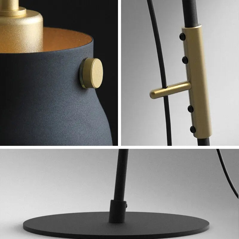 Industrial Retro LED Floor Lamp Spingar.com