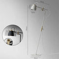 Industrial Retro LED Floor Lamp Spingar.com