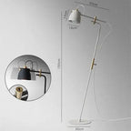 Industrial Retro LED Floor Lamp Spingar.com
