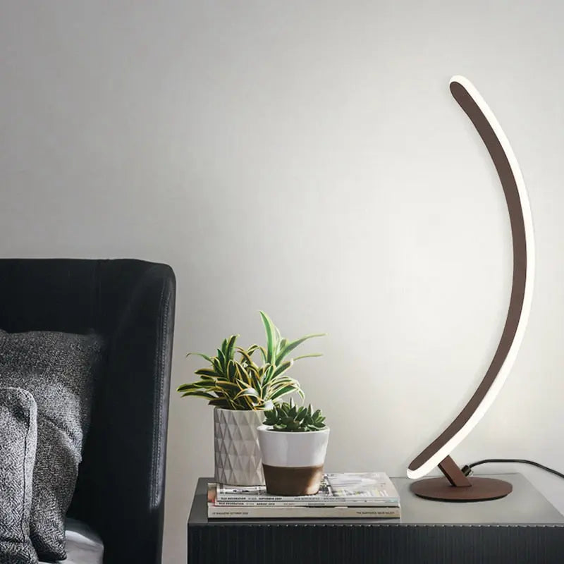 Curved LED Table Light Jules™ Spingar.com