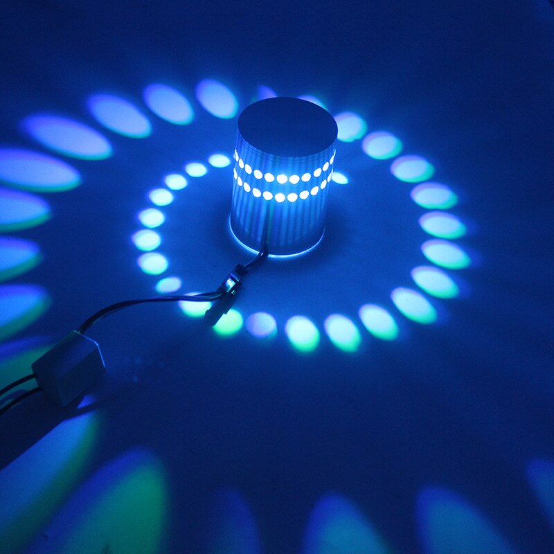 Intelligente Spiralloch-LED-RGB-Wandleuchte Likeke™