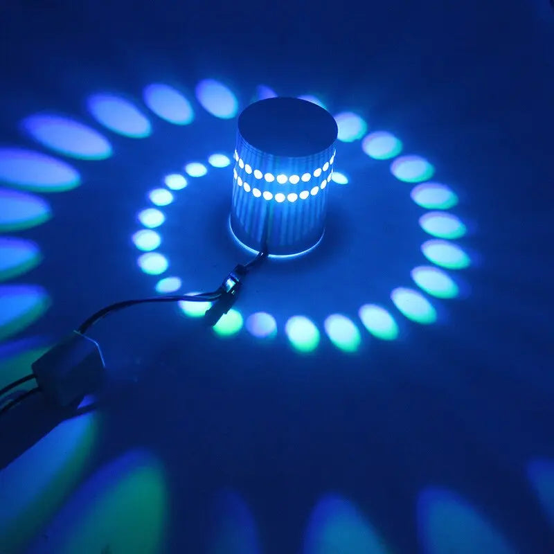 Smart Spiral Hole LED RGB Wall Lamp Lieke™ Spingar.com