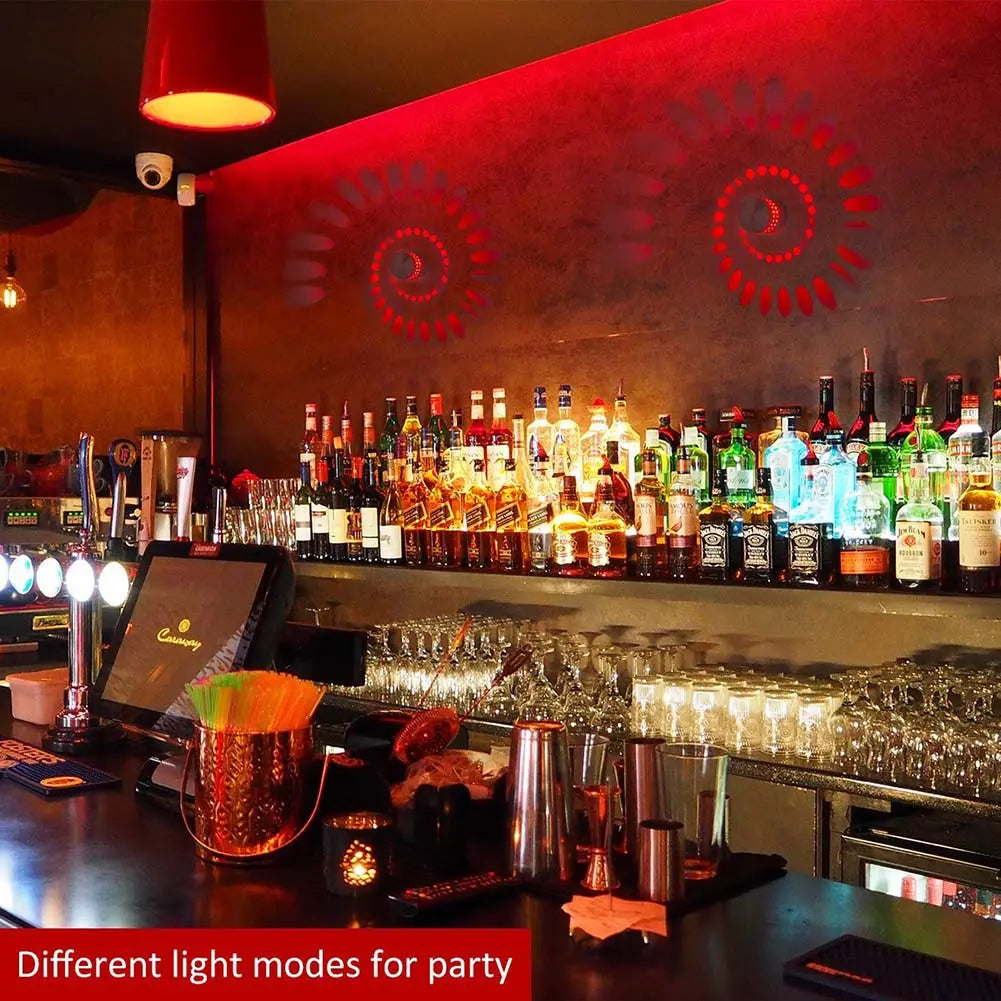 Smart Spiral Hole LED RGB Wall Lamp Lieke™ Spingar.com