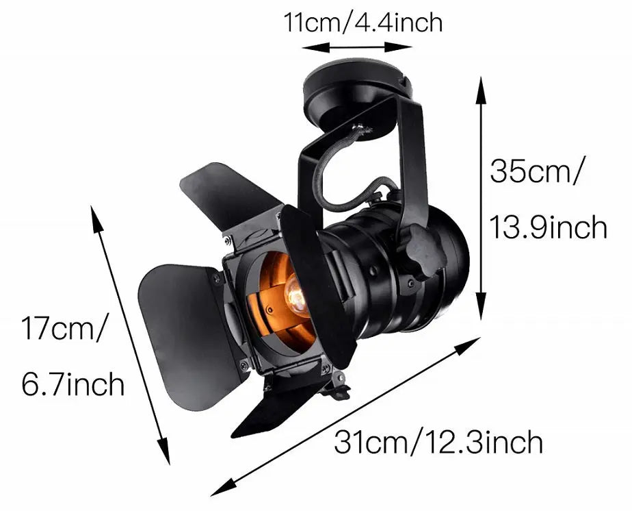 Industrial Vintage Spotlight Acke SPINGAR.COM