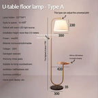 Modern Wooden LED Floor Lamp Francisco™ Spingar.com