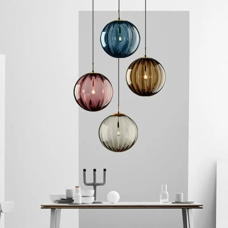 Modern LED Glass Ball Pendant  Light Nori™ Spingar.com