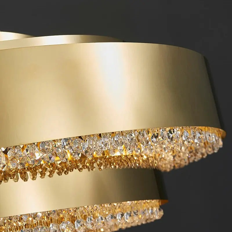 Modern Gold Chandelier Jeremy™ Spingar.com